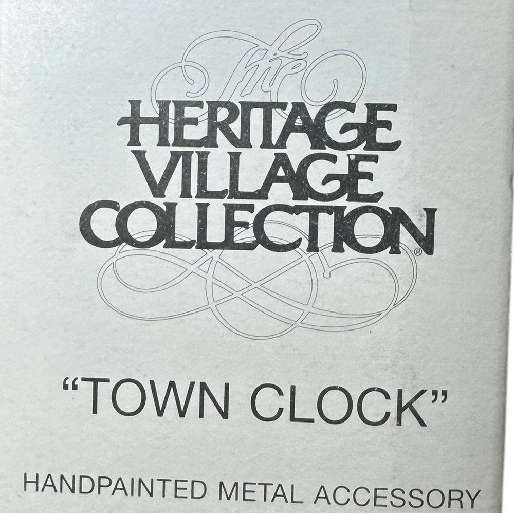 Department 56 Heritage Village Collection Town Clock